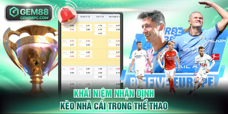 Khái niệm nhận định kèo nhà cái trong thể thao